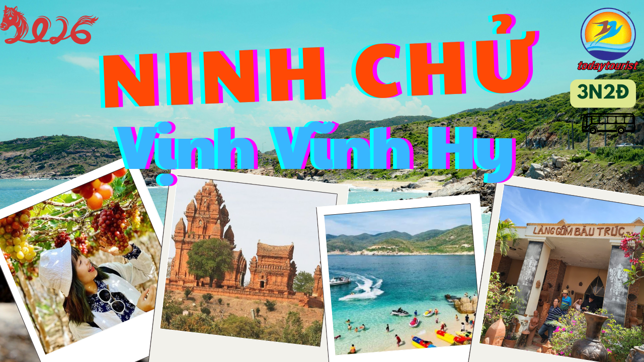 TOUR NINH CHỮ - VĨNH HY 3N2Đ