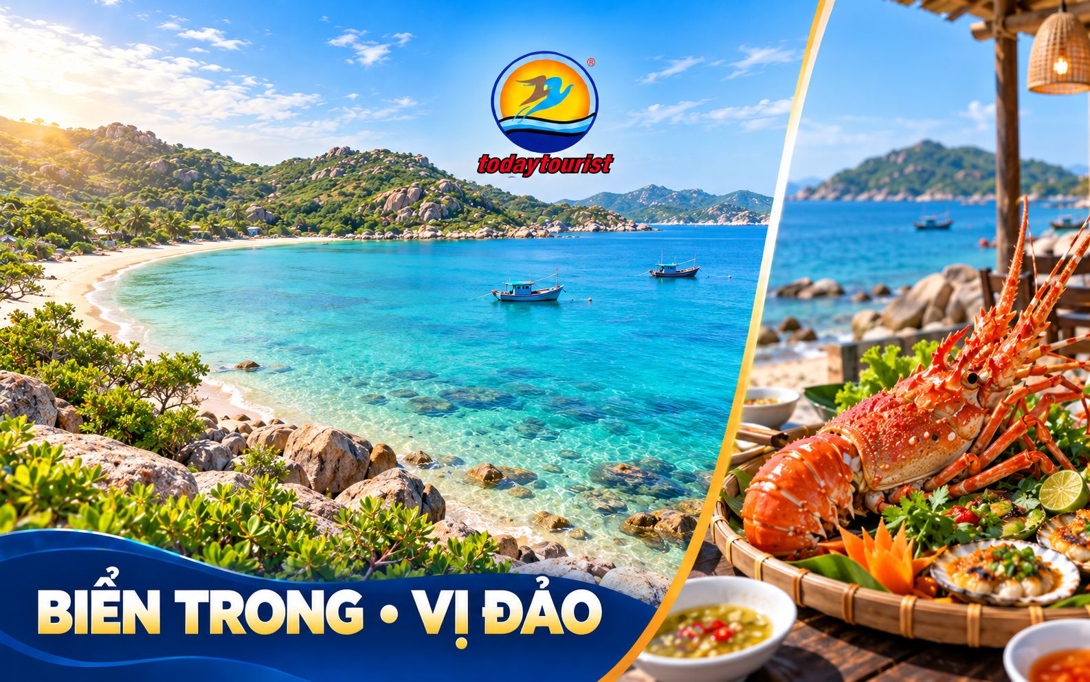 Tour Đảo Bình Ba 2 Ngày 2 Đêm từ Đồng Nai – BBQ Tôm Hùm, Bãi Nồm