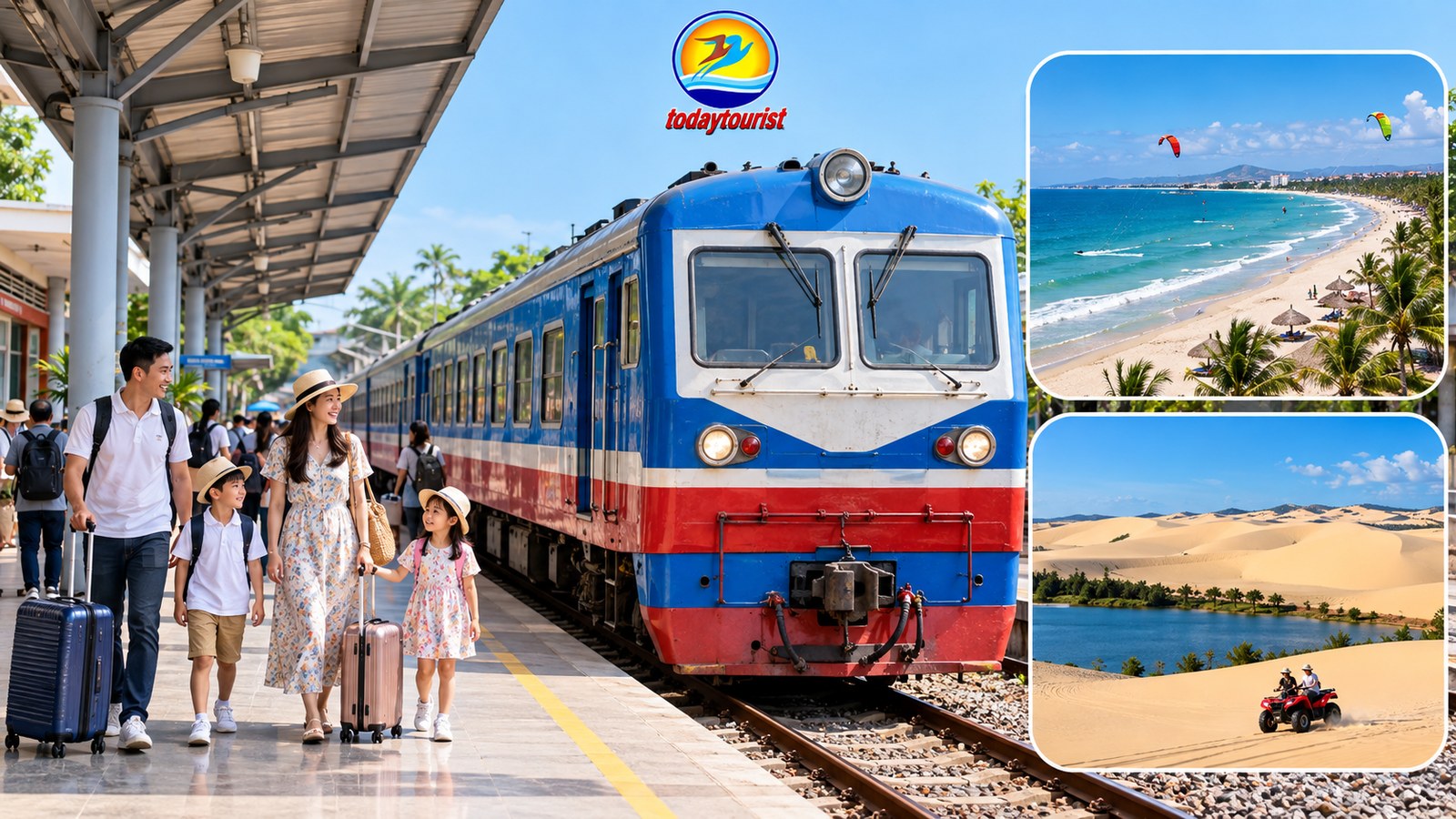 Đi tàu Biên Hòa – Phan Thiết: đón SPT2 thế nào?