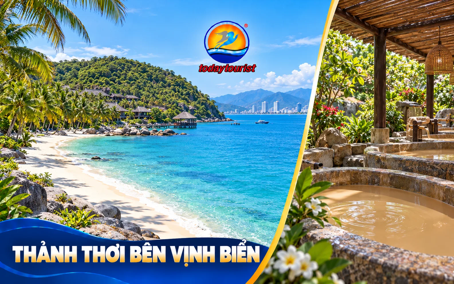 Tour Nha Trang – Đảo Hòn Tằm – Tắm Bùn Khoáng 3 Ngày 2 Đêm từ Đồng Nai – Buffet Trên Đảo
