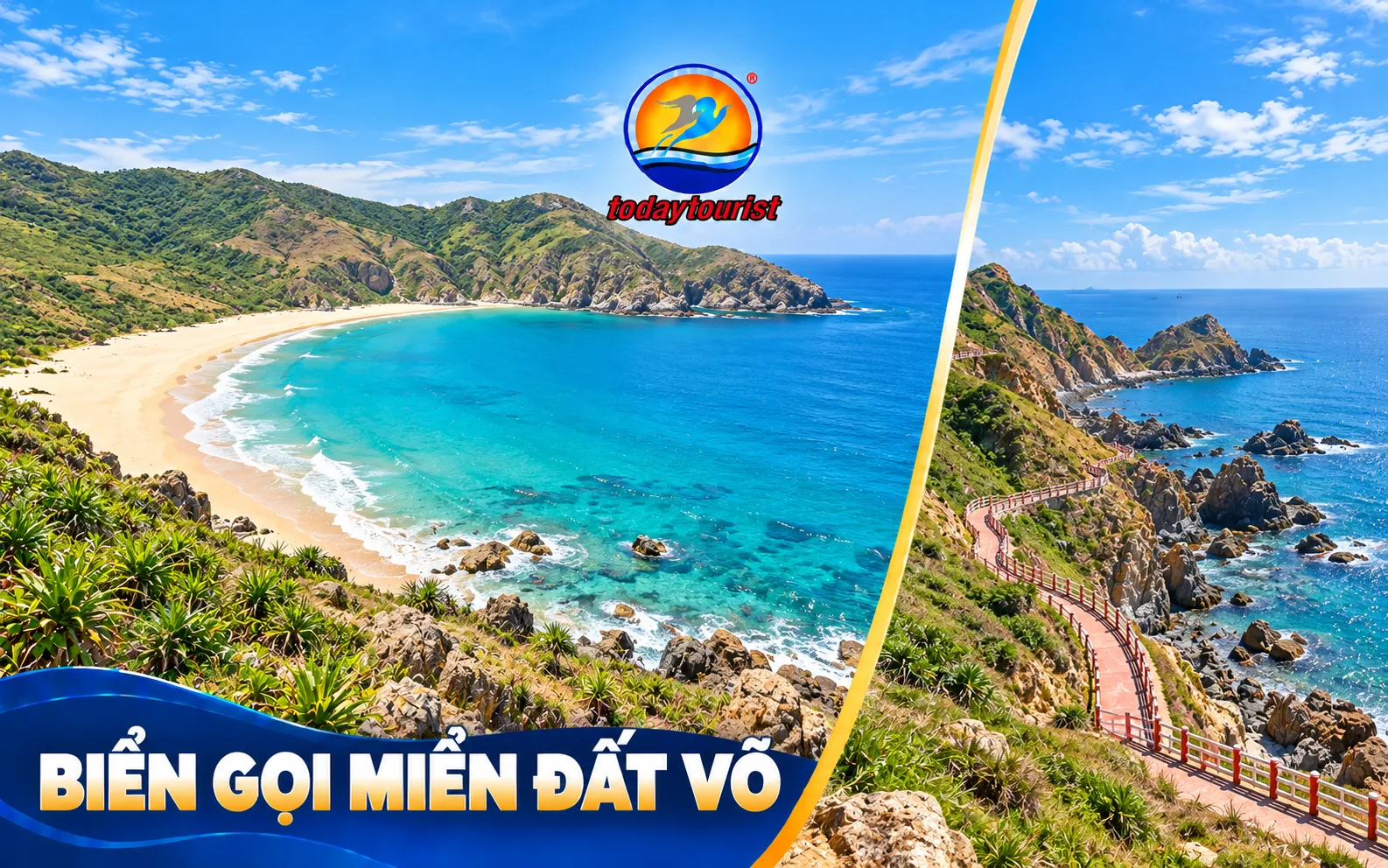Tour Quy Nhơn 3 Ngày 3 Đêm từ Đồng Nai – Kỳ Co, Eo Gió, Ghềnh Ráng, Tháp Đôi