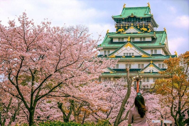 Khám phá lâu đài Osaka - biểu tượng xứ phù tang Nhật Bản