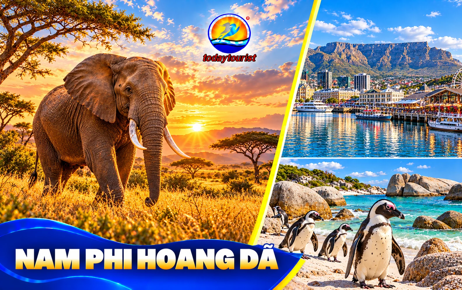 Tour Nam Phi 9 Ngày 8 Đêm – Johannesburg, Safari và Cape Town