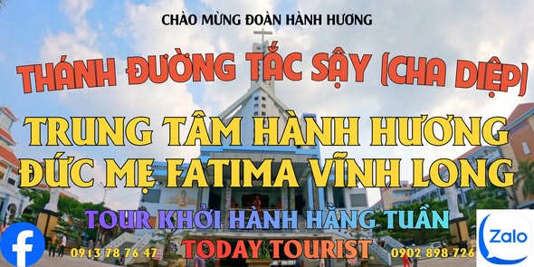 HÀNH HƯƠNG CHA DIỆP – ĐỨC MẸ FATIMA VĨNH LONG
