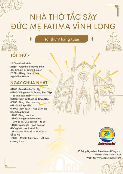 HÀNH HƯƠNG CHA DIỆP – ĐỨC MẸ FATIMA VĨNH LONG