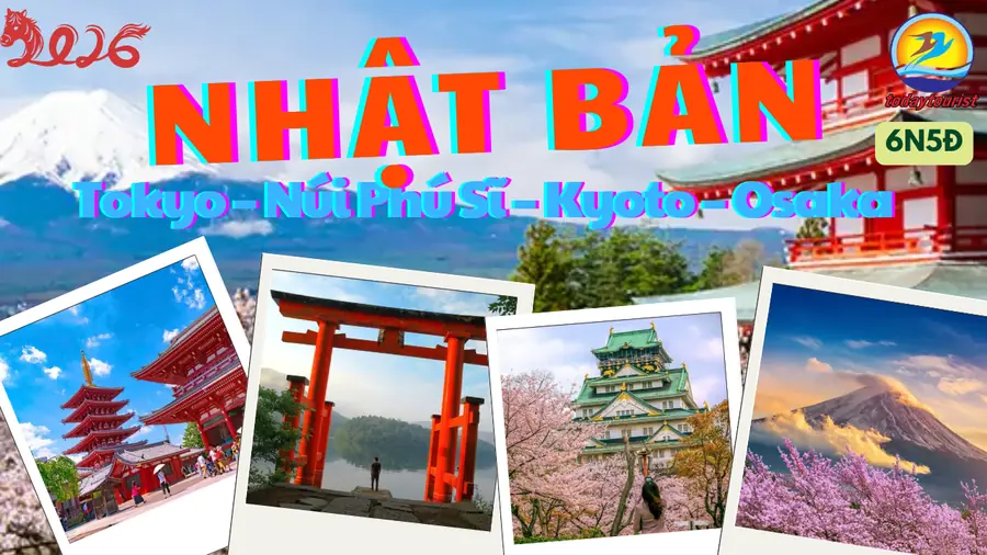 Tour Nhật Bản 6 Ngày 5 Đêm
