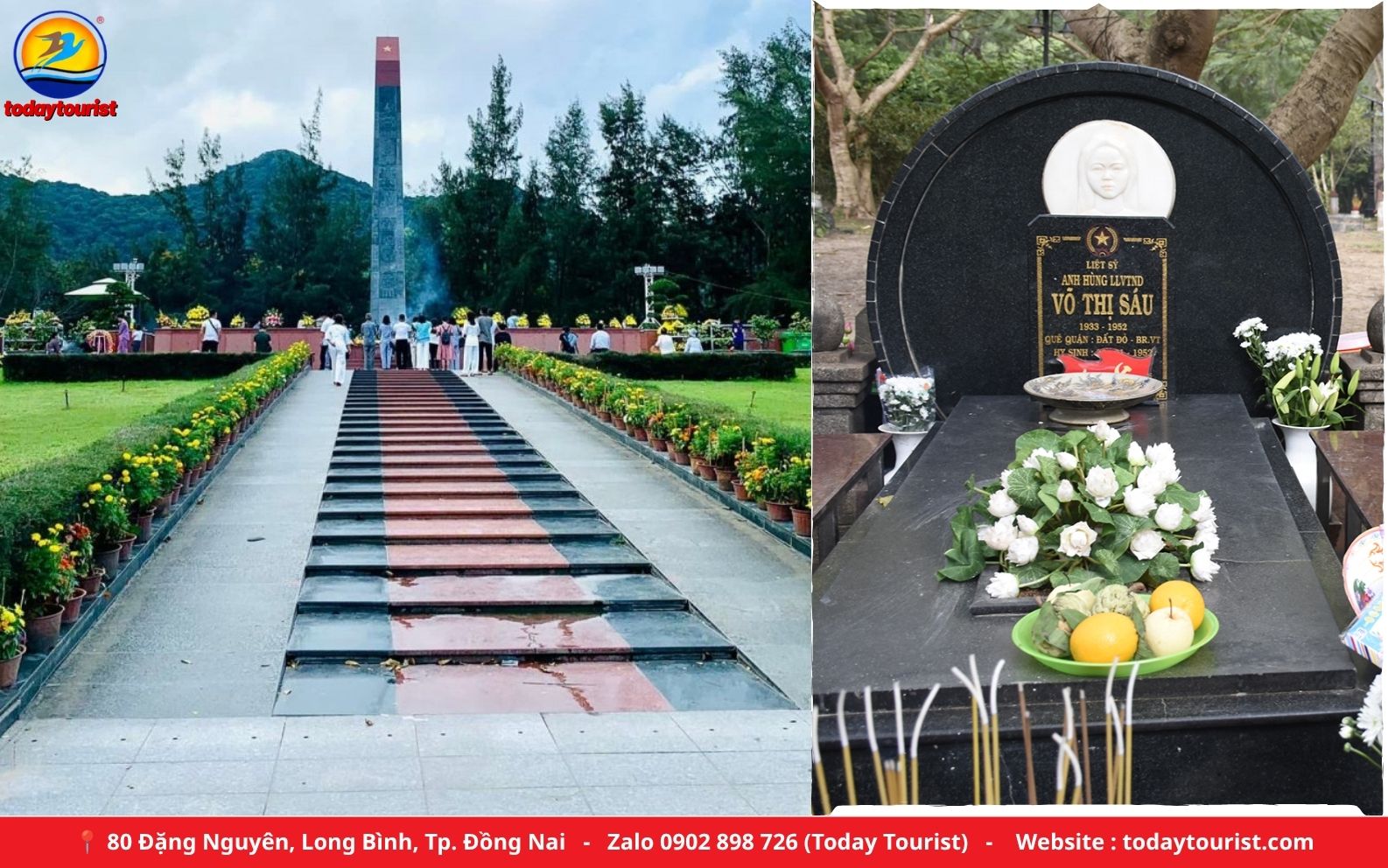 Viếng mộ Cô Sáu tại Nghĩa trang Hàng Dương – tour Côn Đảo 2N2Đ