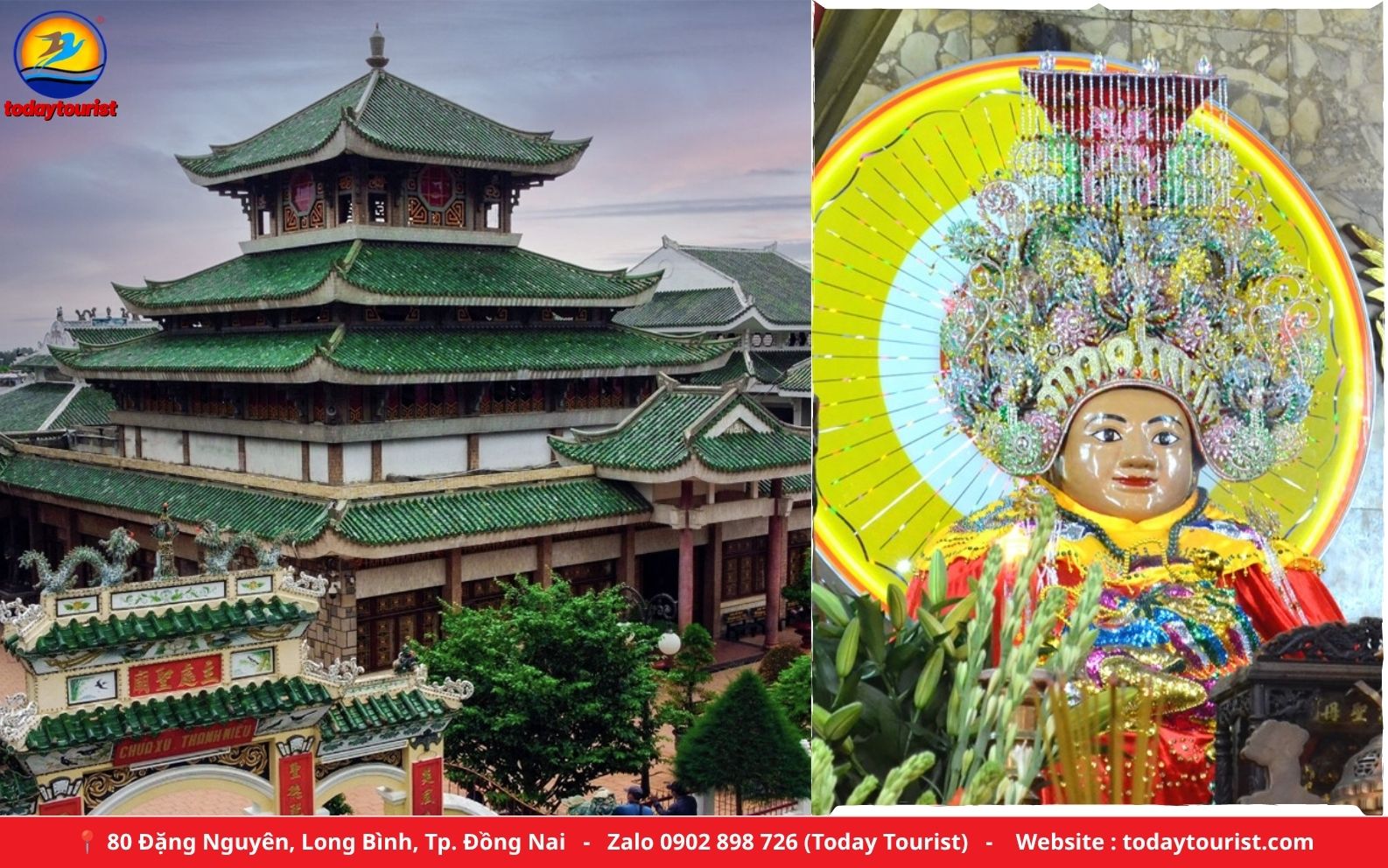 Miếu Bà Chúa Xứ Núi Sam, Châu Đốc – tour Châu Đốc 1N1Đ