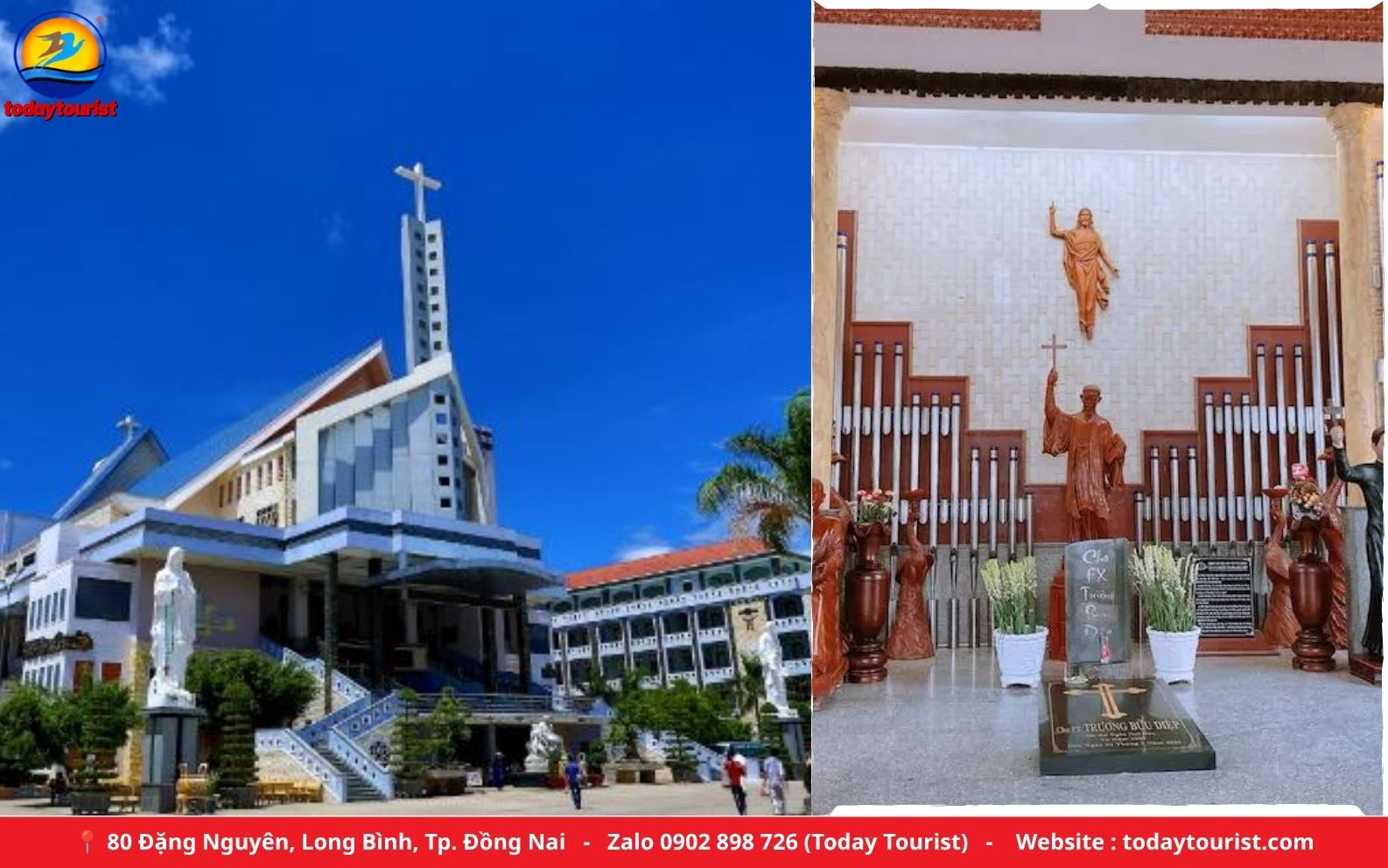 Nhà thờ Tắc Sậy, nơi an nghỉ của Cha Diệp – tour Cha Diệp 1N1Đ