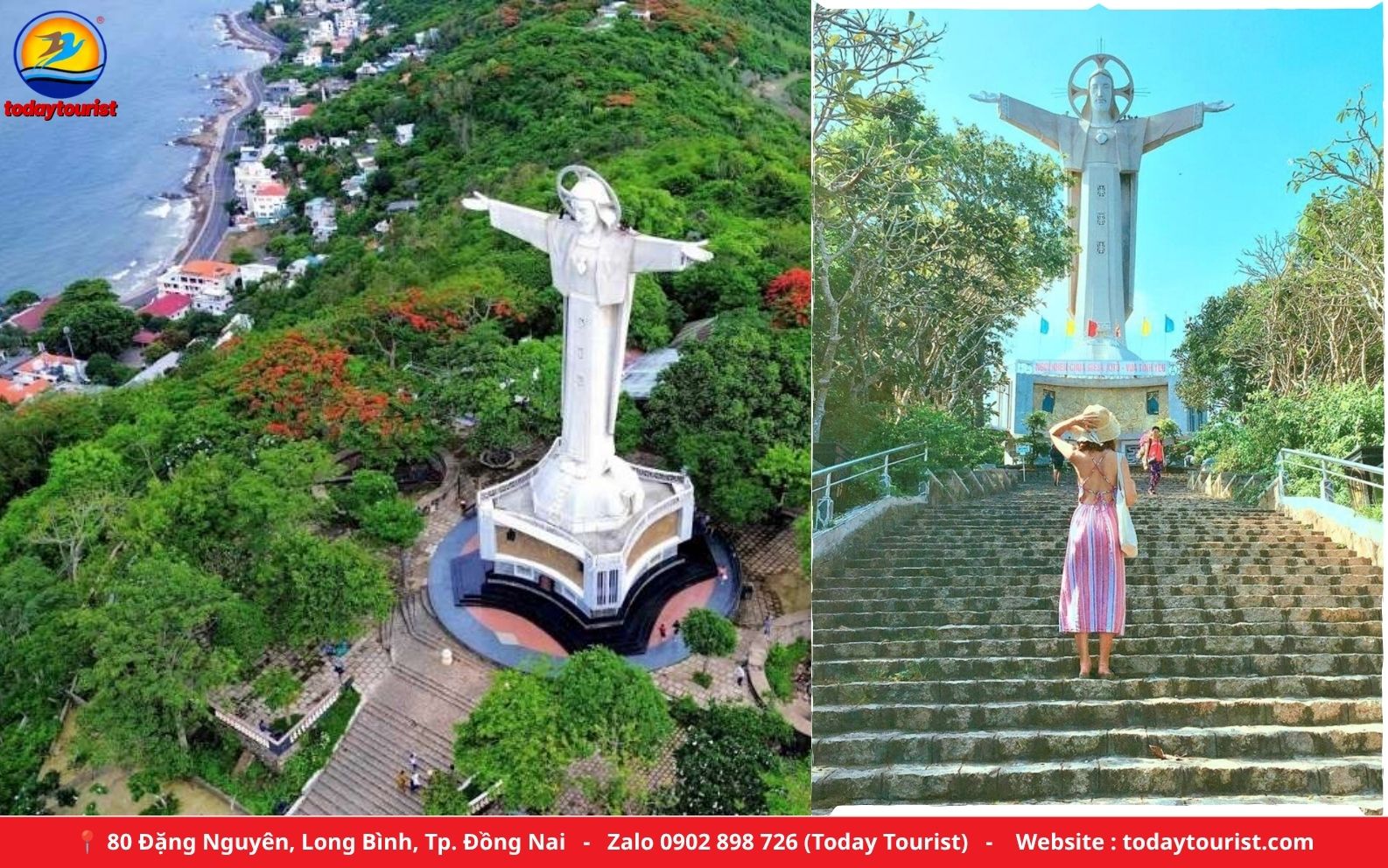 Tượng Chúa Kitô Vua trên núi Nhỏ Vũng Tàu – tour Vũng Tàu 2N1Đ Today Tourist