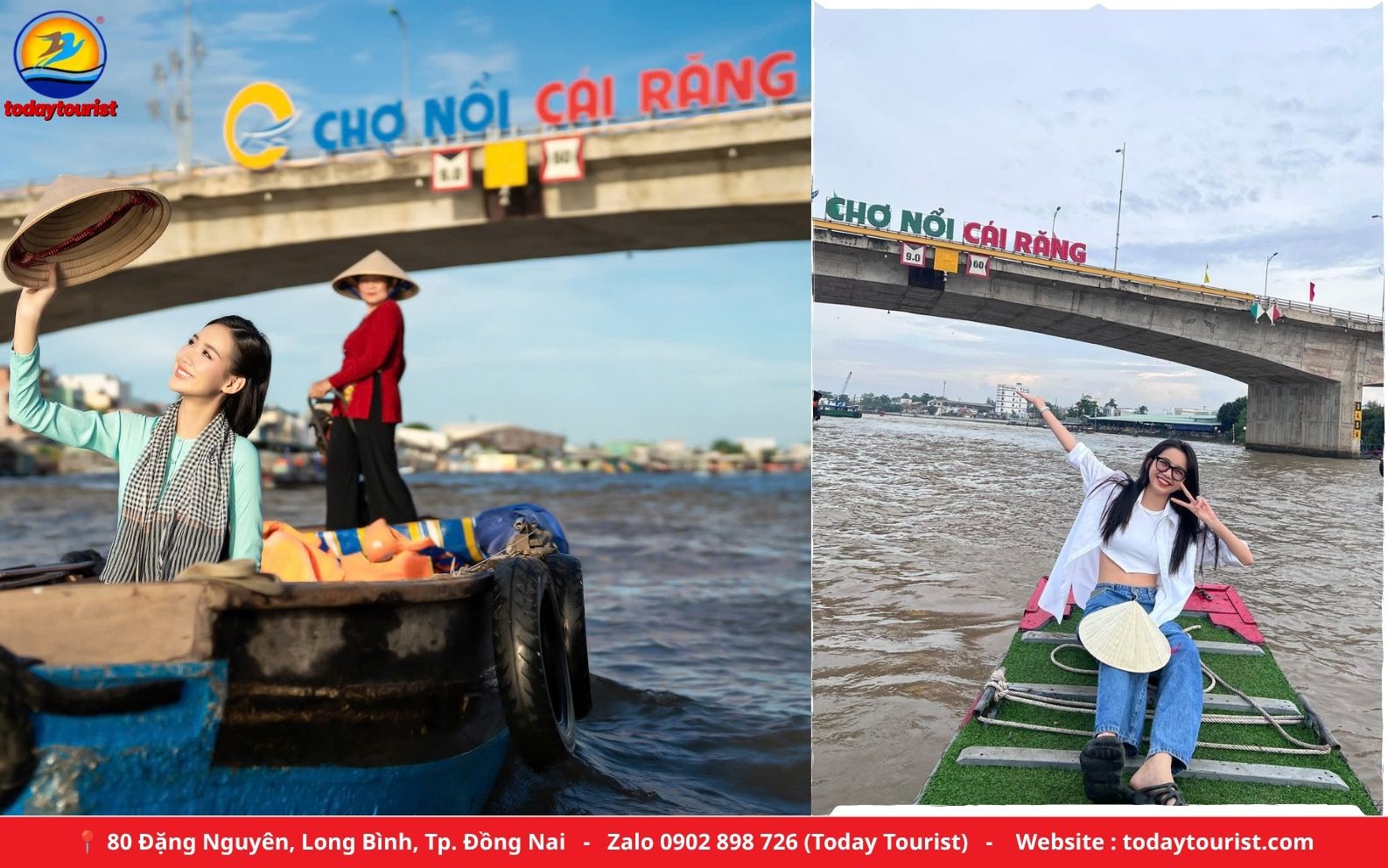Chợ nổi Cái Răng Cần Thơ – tour Miền Tây 2N1Đ Today Tourist