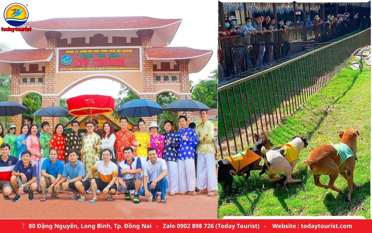 Khu du lịch Mỹ Khánh Cần Thơ – tour Miền Tây 2N1Đ Today Tourist