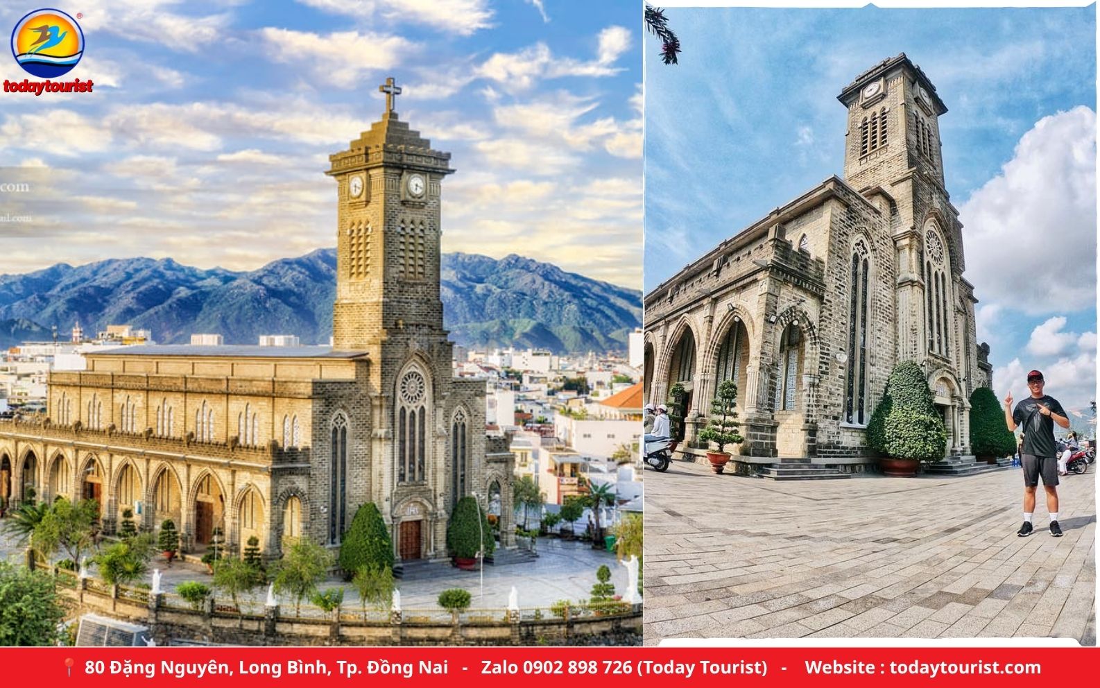 Nhà thờ Đá Nha Trang kiến trúc Gothic – tour Bình Ba – Nha Trang 3N3Đ Today Tourist