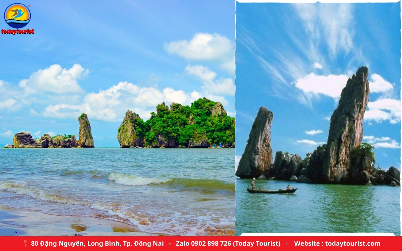 Hòn Phụ Tử Kiên Giang – tour Bà Lụa – Trà Sư 2N2Đ Today Tourist