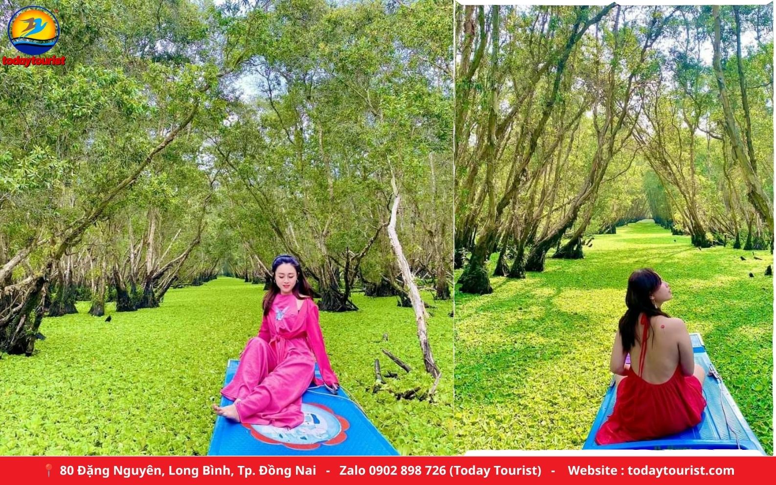 Lung sen rừng tràm Trà Sư – tour Bà Lụa – Trà Sư 2N2Đ Today Tourist