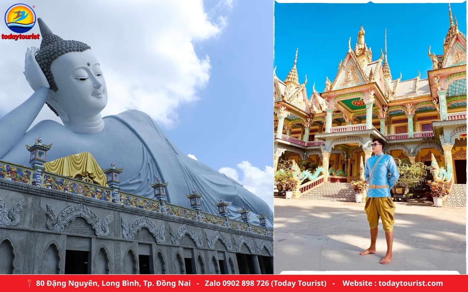 Chùa Som Rong Sóc Trăng – tour Lục Tỉnh Miền Tây 3N3Đ Today Tourist