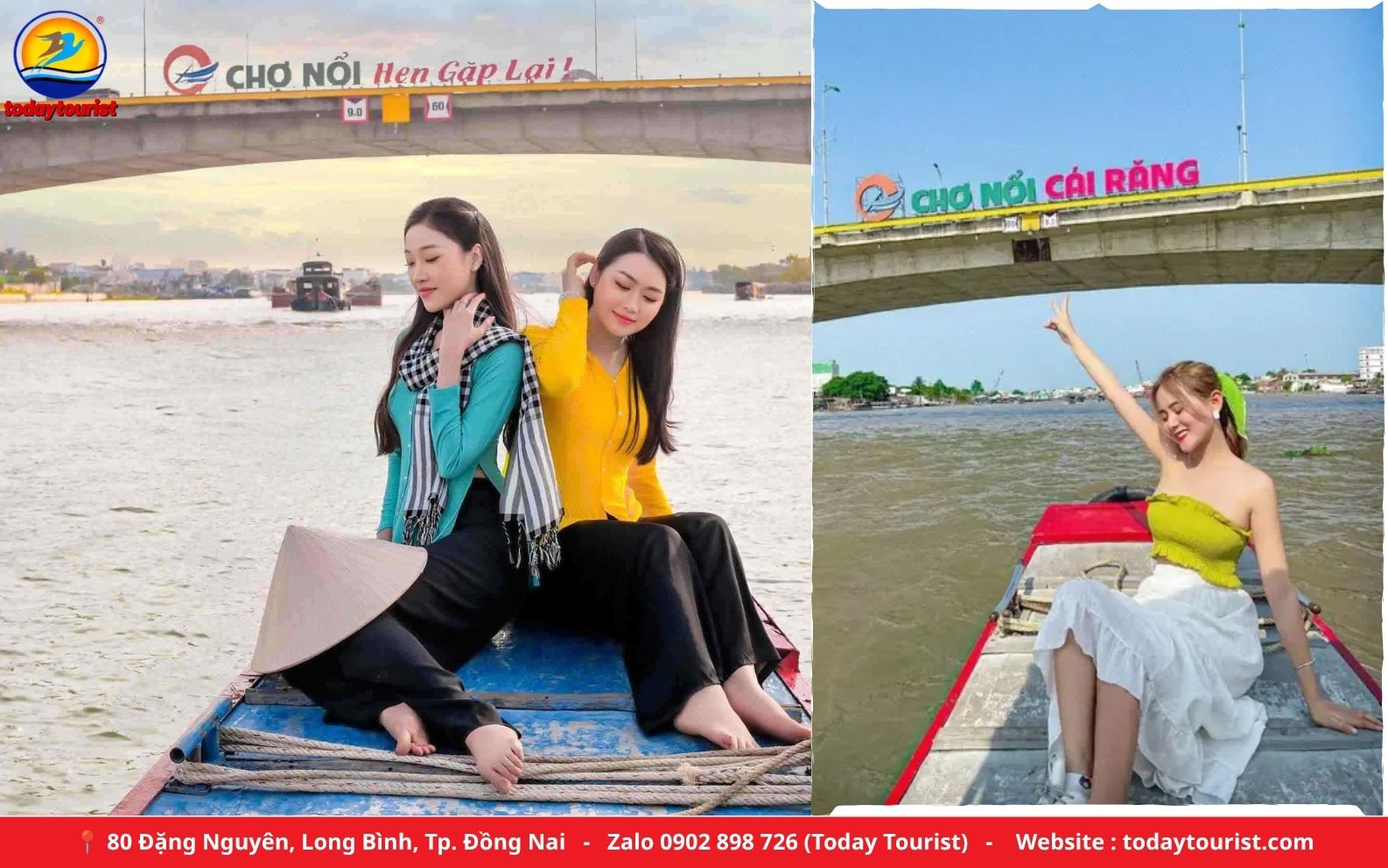 Chợ nổi Cái Răng Cần Thơ – tour Lục Tỉnh Miền Tây 3N3Đ Today Tourist