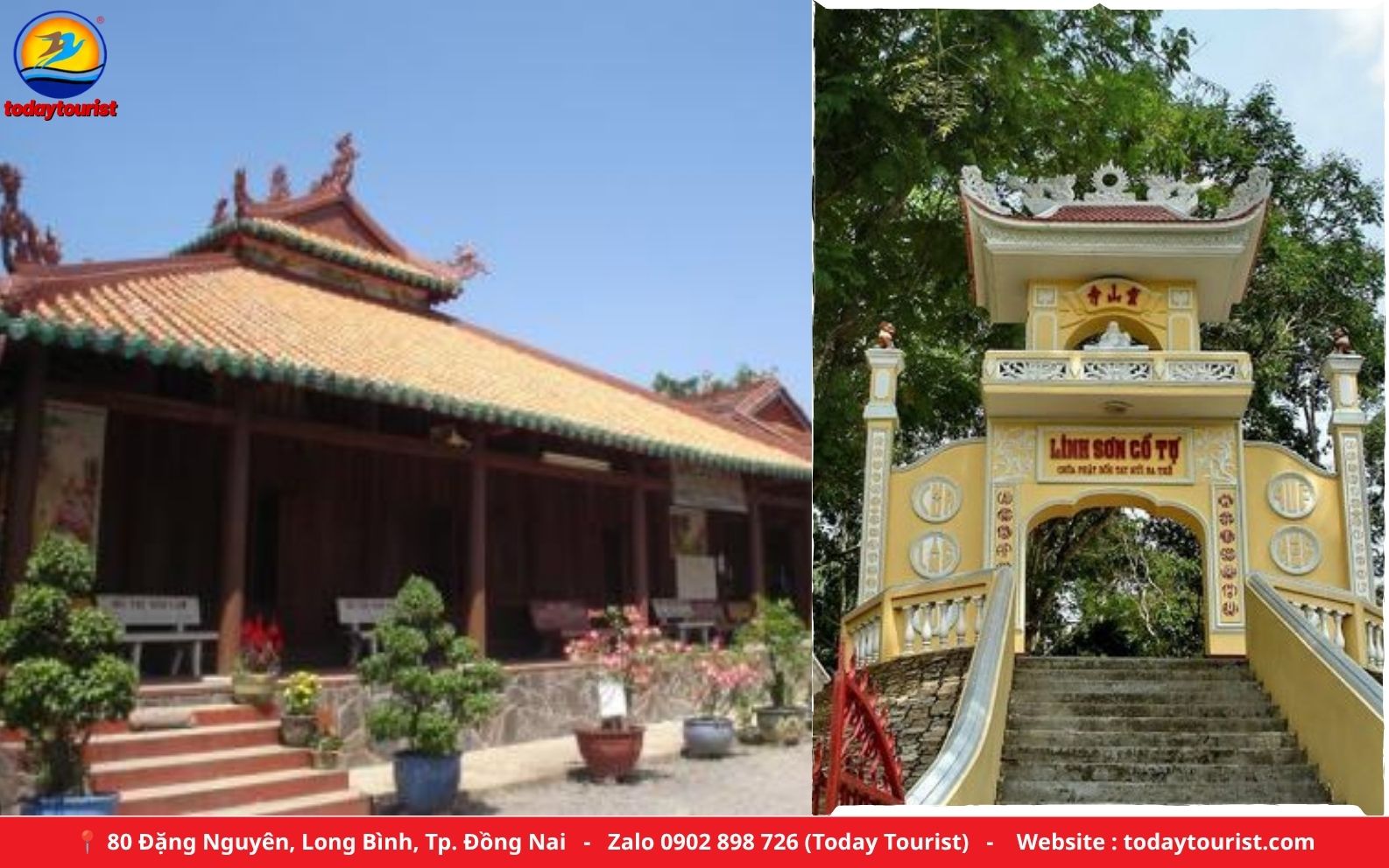 Chùa Linh Sơn Long An, tượng Quan Thế Âm – tour 10 Cảnh Chùa Miền Tây Today Tourist