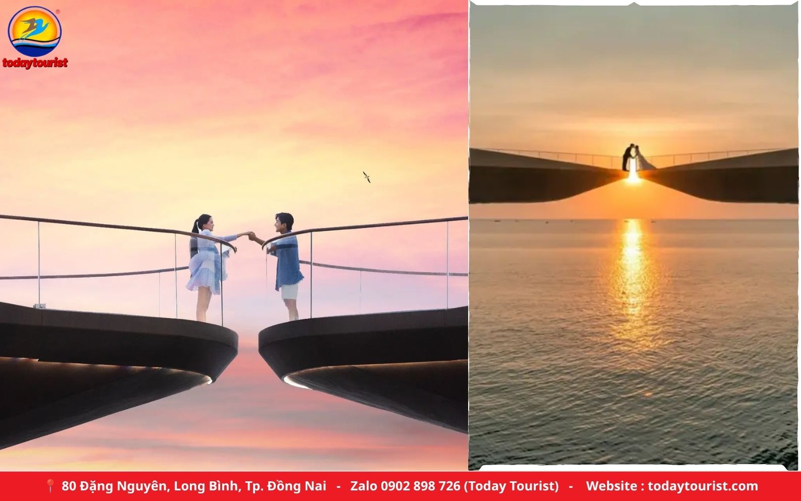 Cầu Hôn (Kiss Bridge), thị trấn Địa Trung Hải – tour Phú Quốc 3N3Đ Today Tourist