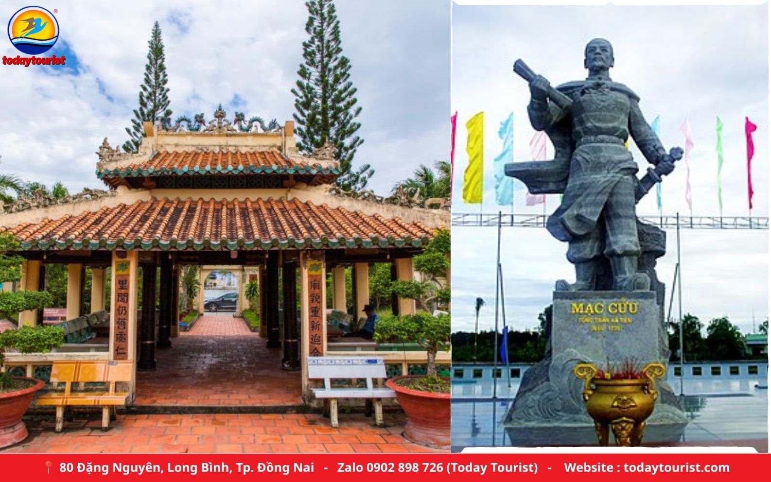 Lăng Mạc Cửu Hà Tiên – tour Châu Đốc – Hà Tiên 2N2Đ Today Tourist