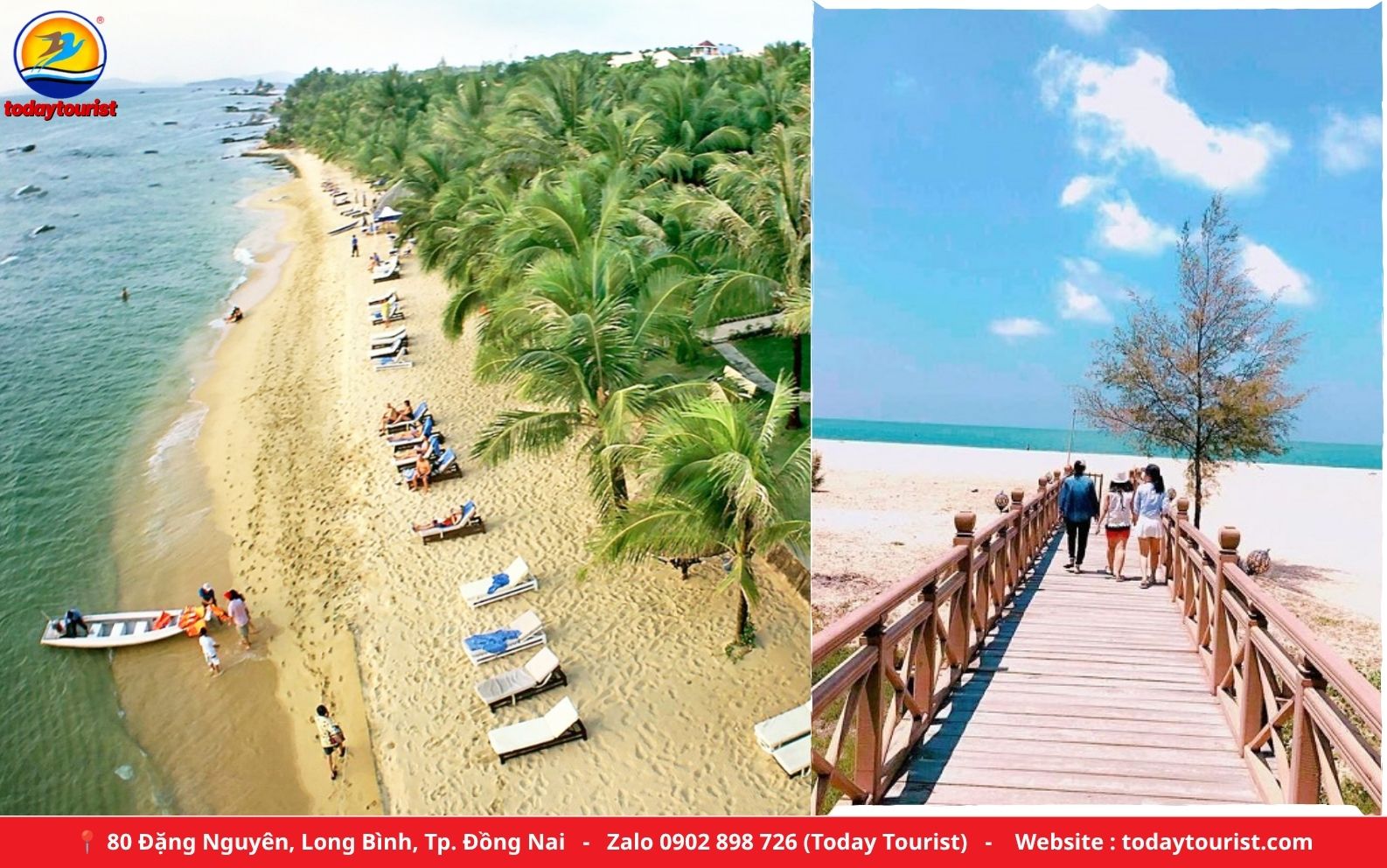 Bãi biển Hồ Cốc hoang sơ – tour Hồ Cốc / Hồ Tràm 1 ngày Today Tourist