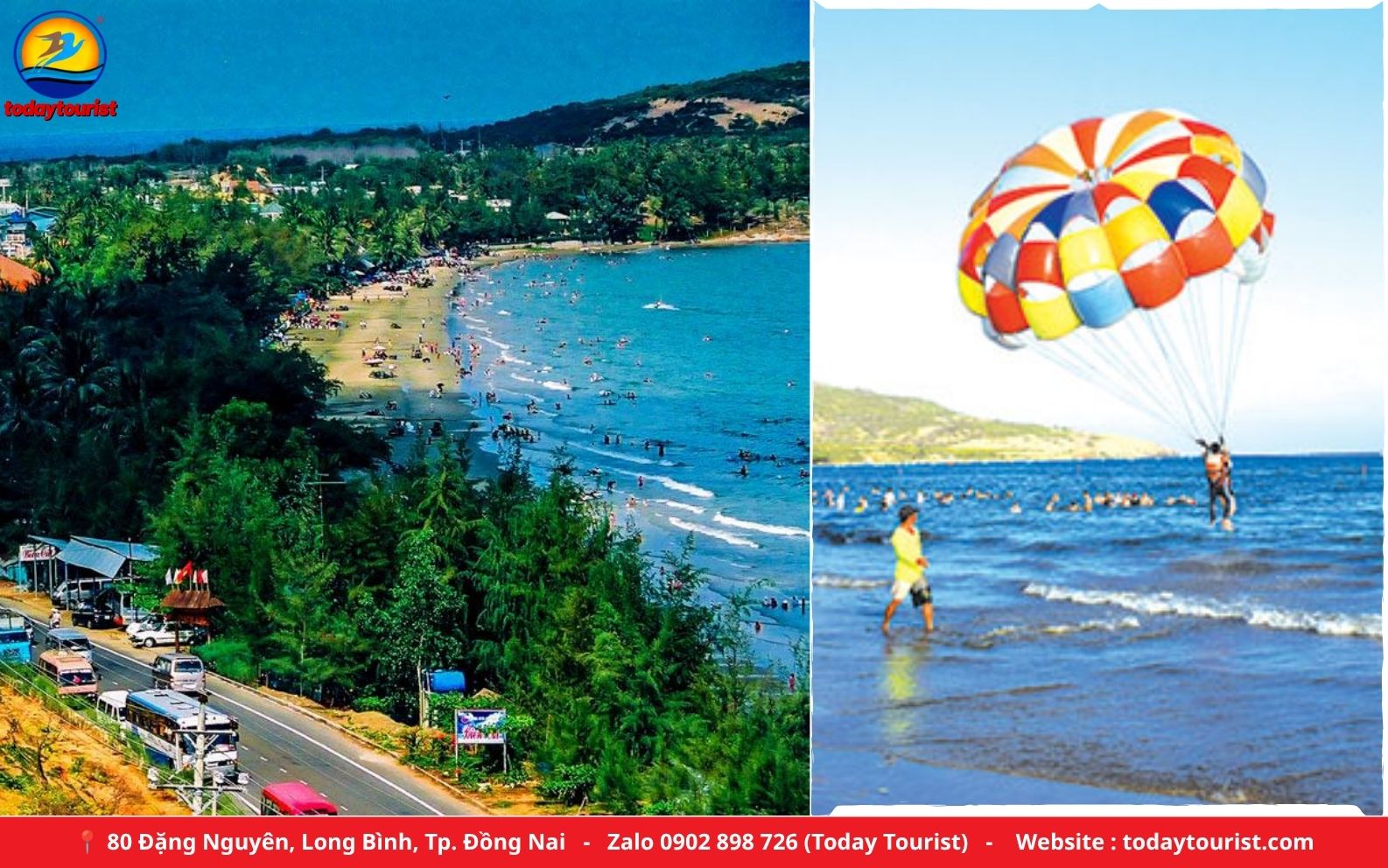 Bãi biển Hòn Rơm, Mũi Né – tour Phan Thiết 1 ngày Today Tourist