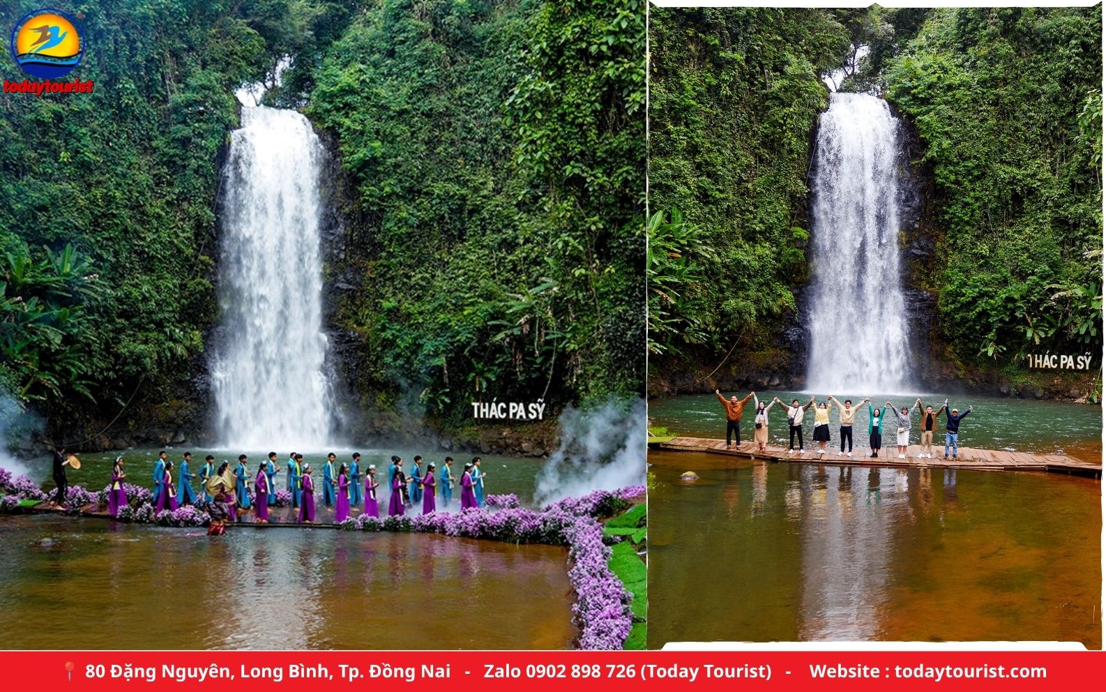 Thác Pa Sỹ Măng Đen – tour Tây Nguyên 4N4Đ Today Tourist