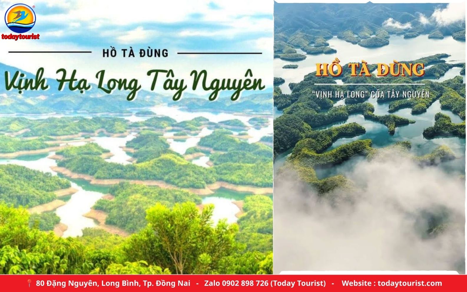 Hồ Tà Đùng, Vịnh Hạ Long của Tây Nguyên – tour Tây Nguyên 4N4Đ Today Tourist