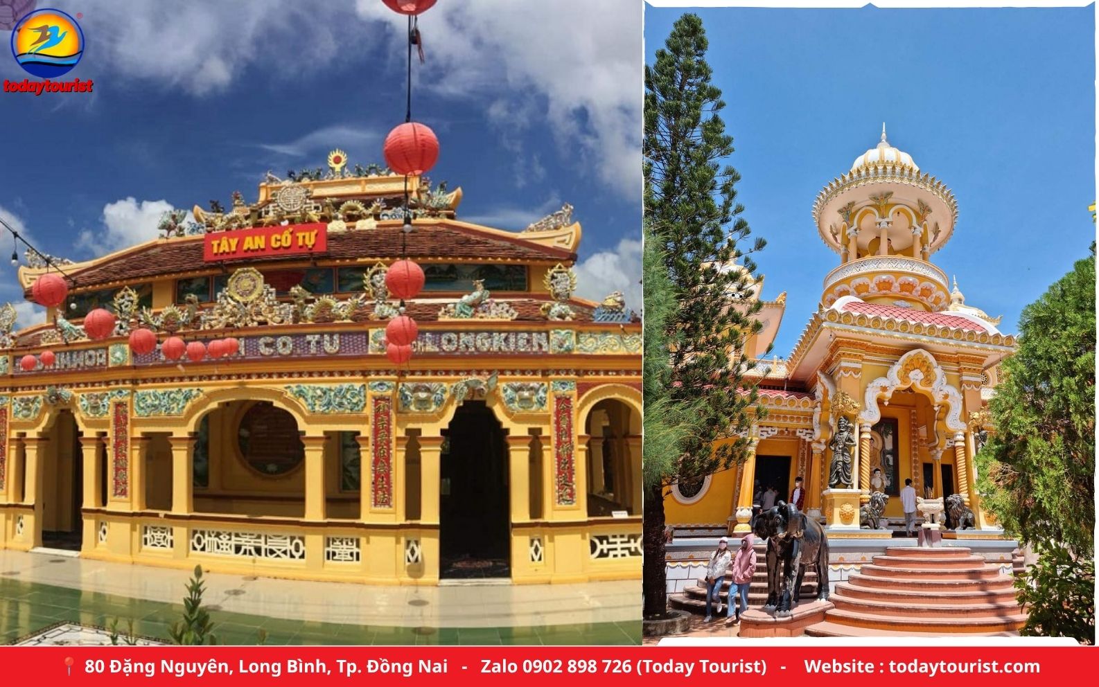 Chùa Tây An, núi Sam Châu Đốc – tour Châu Đốc – Hà Tiên 2N2Đ Today Tourist