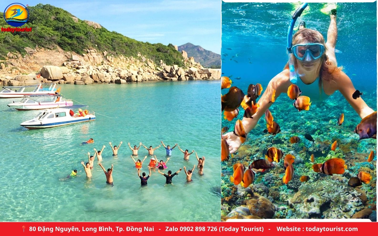 Lặn ngắm san hô tại đảo Bình Hưng – tour Đảo Bình Hưng – Ninh Chữ 2N2Đ Today Tourist