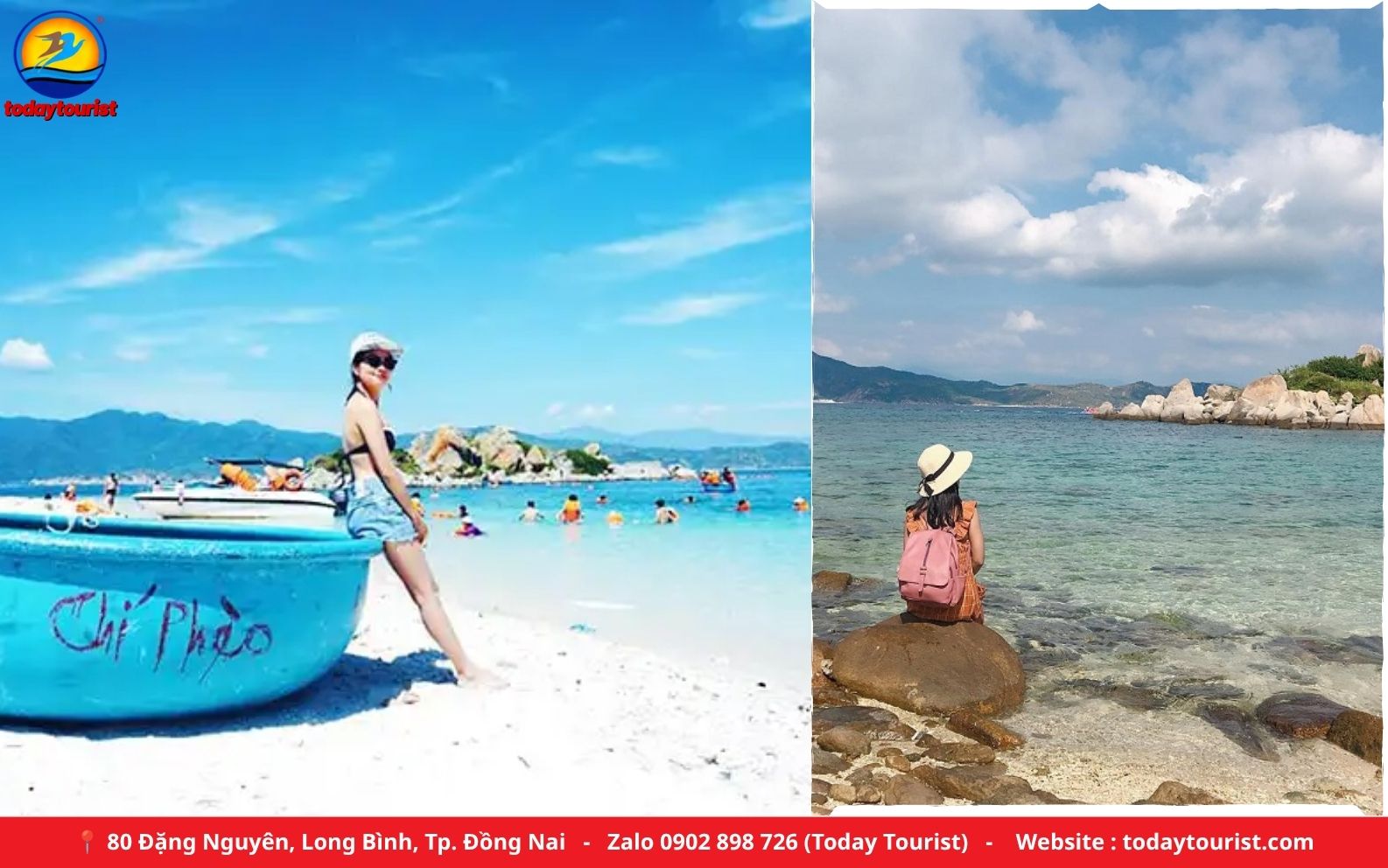 Bãi Nhà Cũ đảo Bình Ba – tour Đảo Bình Ba – Ninh Chữ 2N2Đ Today Tourist