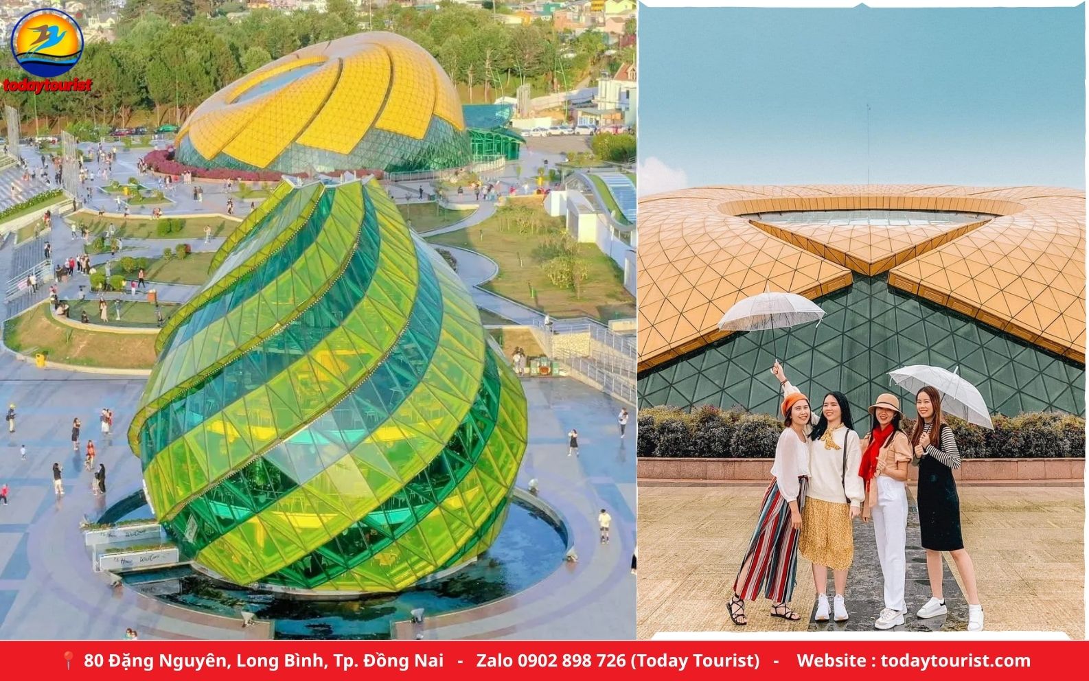 Quảng trường Lâm Viên, hồ Xuân Hương – tour Đà Lạt – Nha Trang 4N4Đ Today Tourist