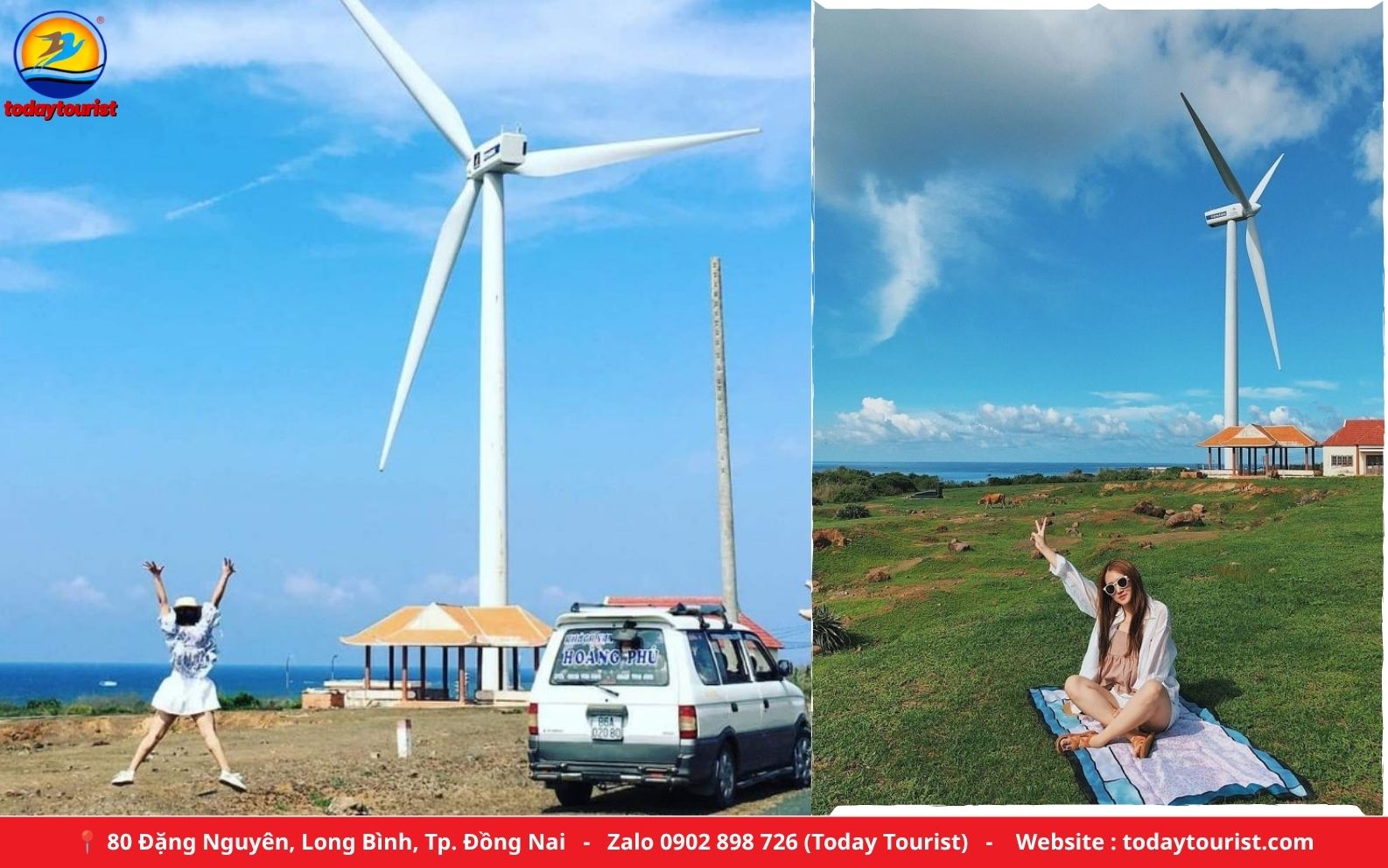 Cụm tua bin điện gió trên đảo Phú Quý – tour Phú Quý 3N3Đ Today Tourist
