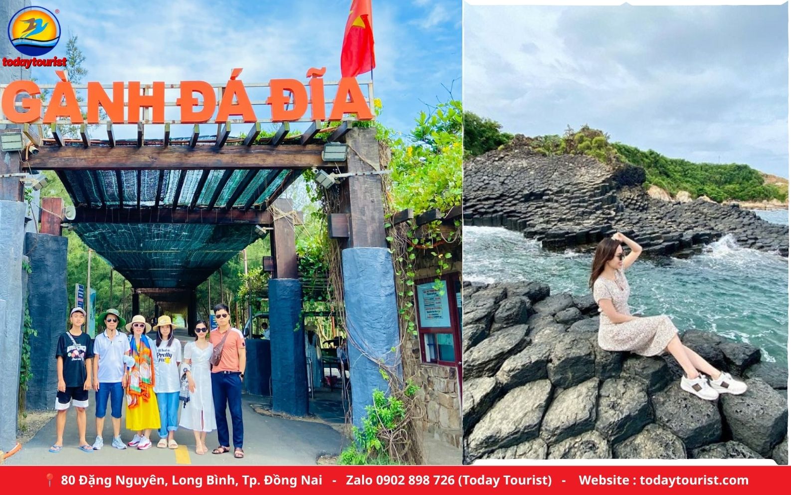 Gành Đá Dĩa Phú Yên – tour Quy Nhơn – Phú Yên 4N4Đ Today Tourist
