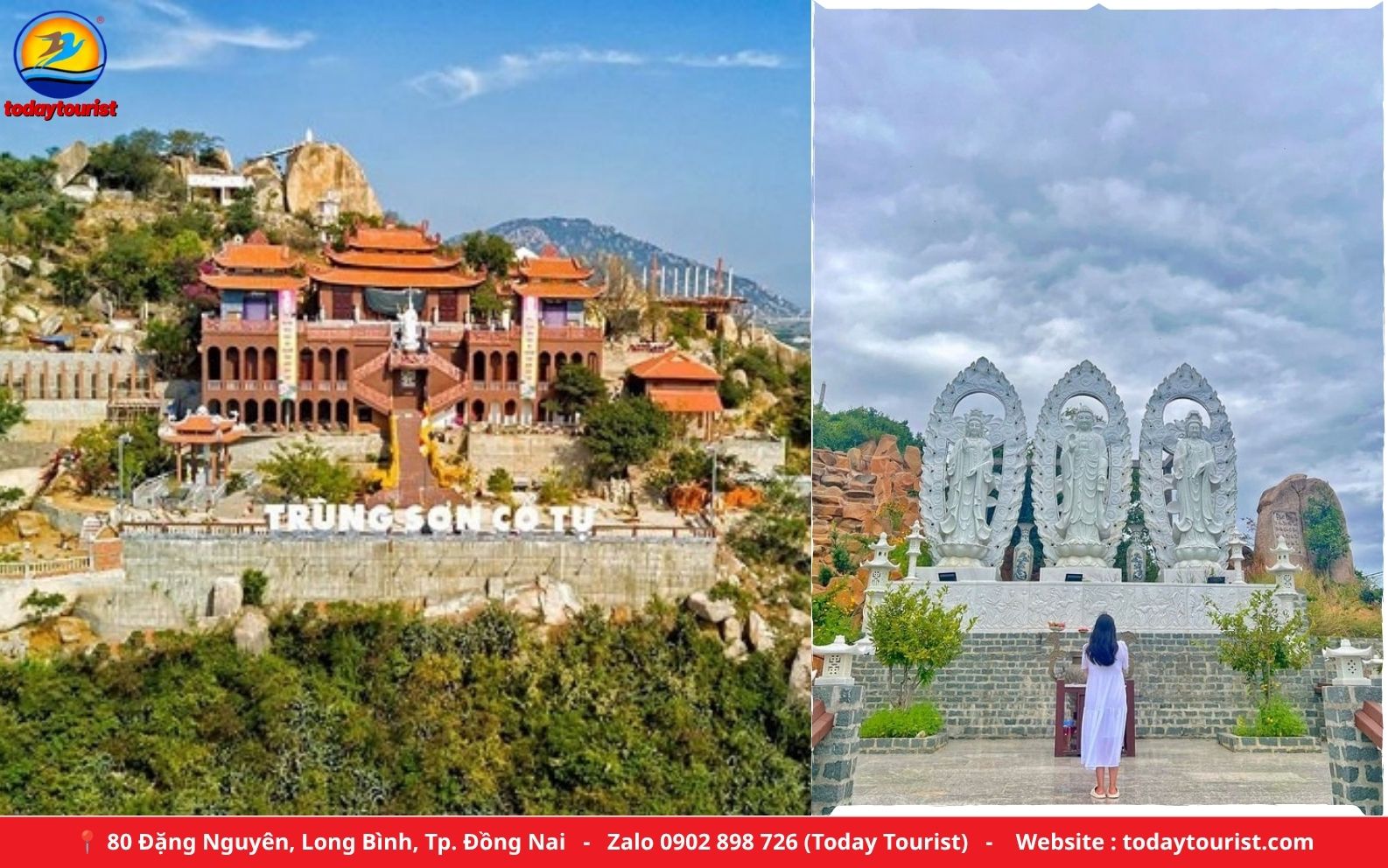 Chùa Trùng Sơn Cổ Tự trên núi Đá Chồng – tour Cà Ná – Mũi Dinh – Hang Rái – Ninh Chữ 3N2Đ Today Tourist