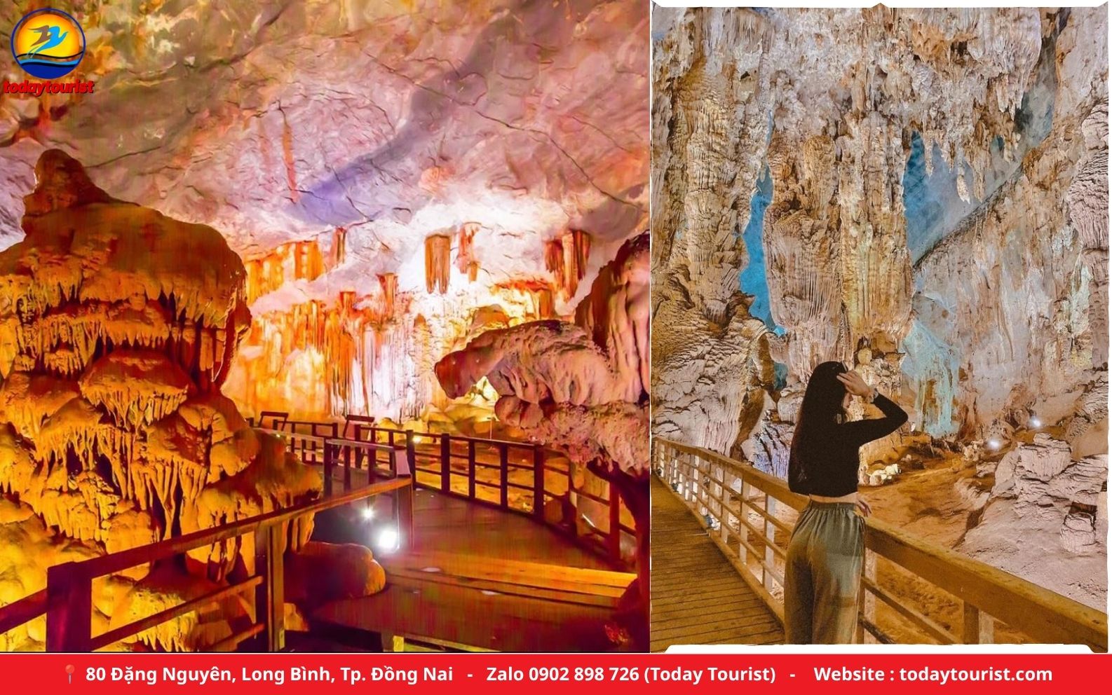 Động Thiên Cung Vịnh Hạ Long – tour Hà Nội – Hạ Long – Ninh Bình – Yên Tử 4N3Đ Today Tourist