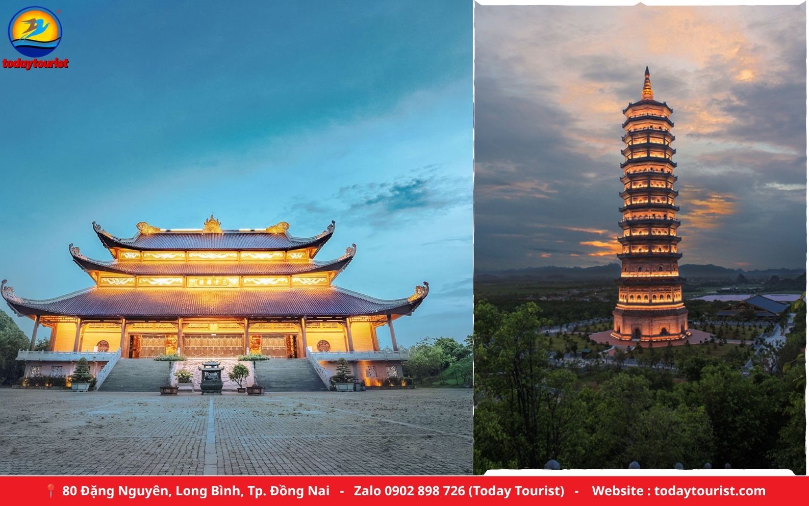 Chùa Bái Đính Ninh Bình – tour Hà Nội – Tam Chúc – Ninh Bình 4N3Đ Today Tourist