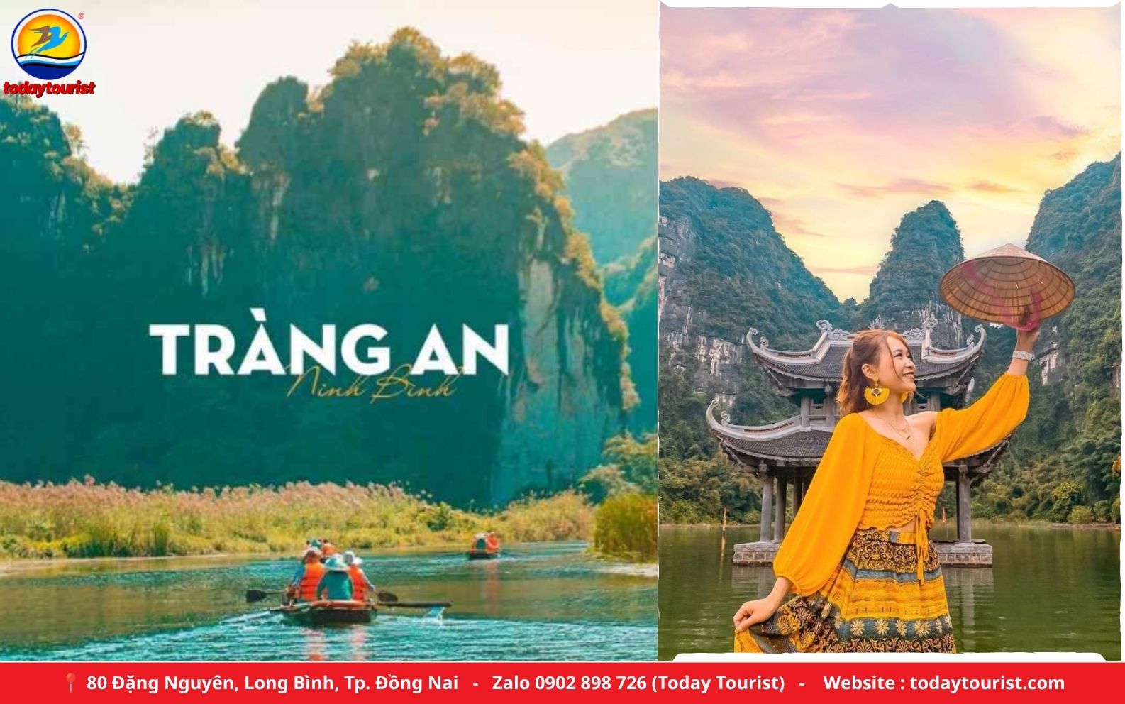 Thuyền khám phá Tràng An Ninh Bình – tour Hà Nội – Tam Chúc – Ninh Bình 4N3Đ Today Tourist