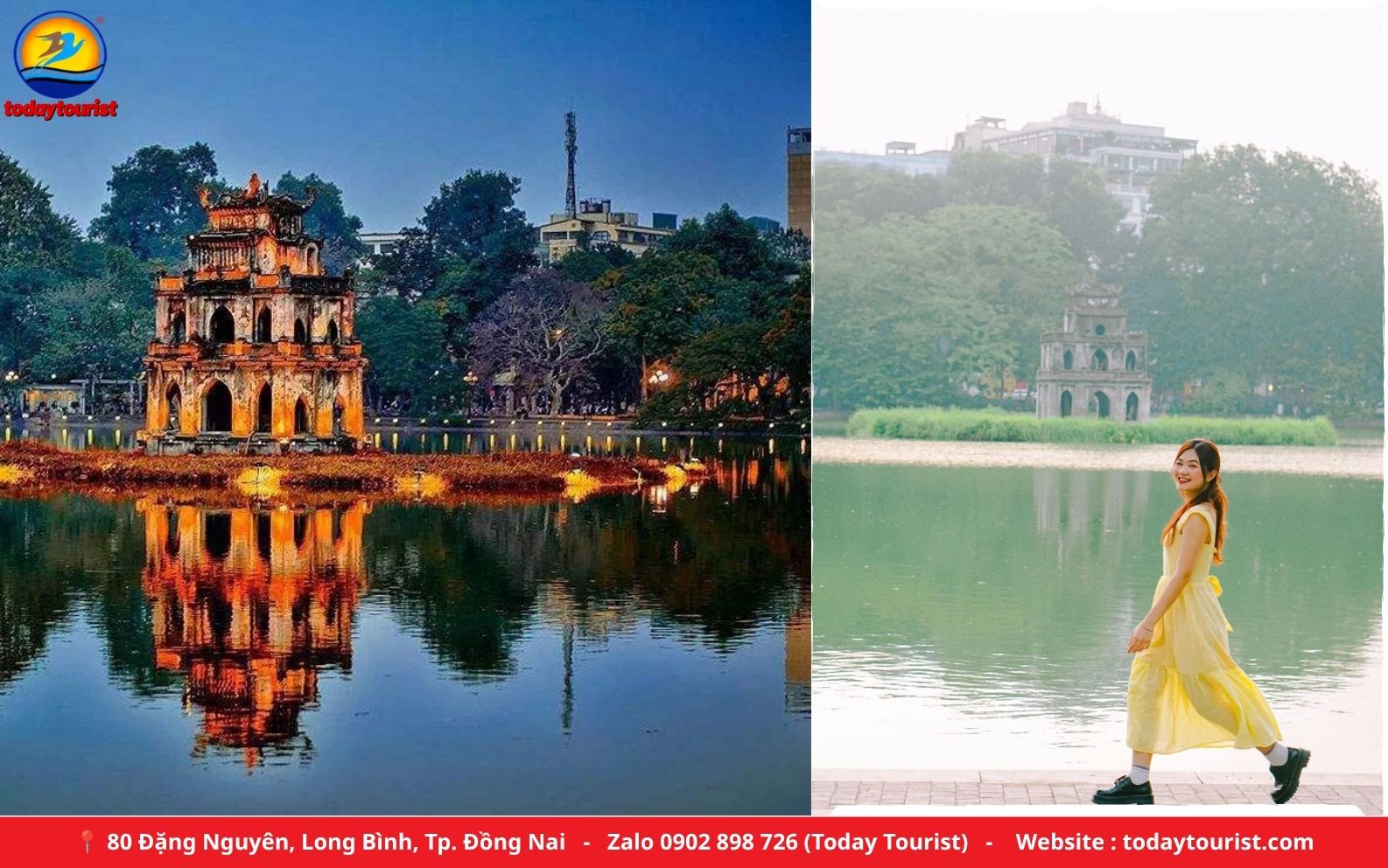 Hồ Hoàn Kiếm Hà Nội – tour Hạ Long Du Thuyền 3N2Đ Today Tourist