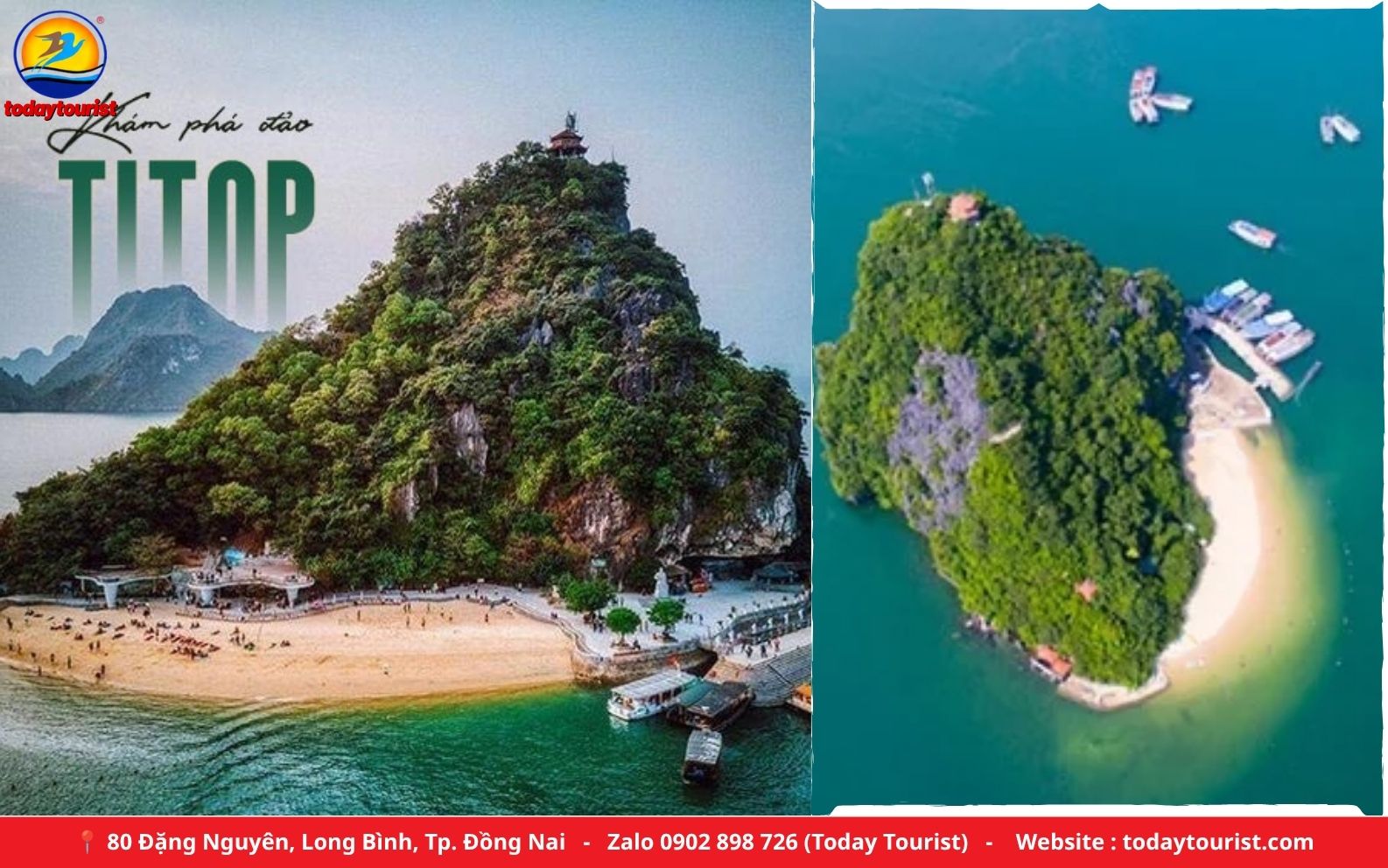 Đảo Ti Tốp Vịnh Hạ Long – tour Hạ Long Du Thuyền 3N2Đ Today Tourist