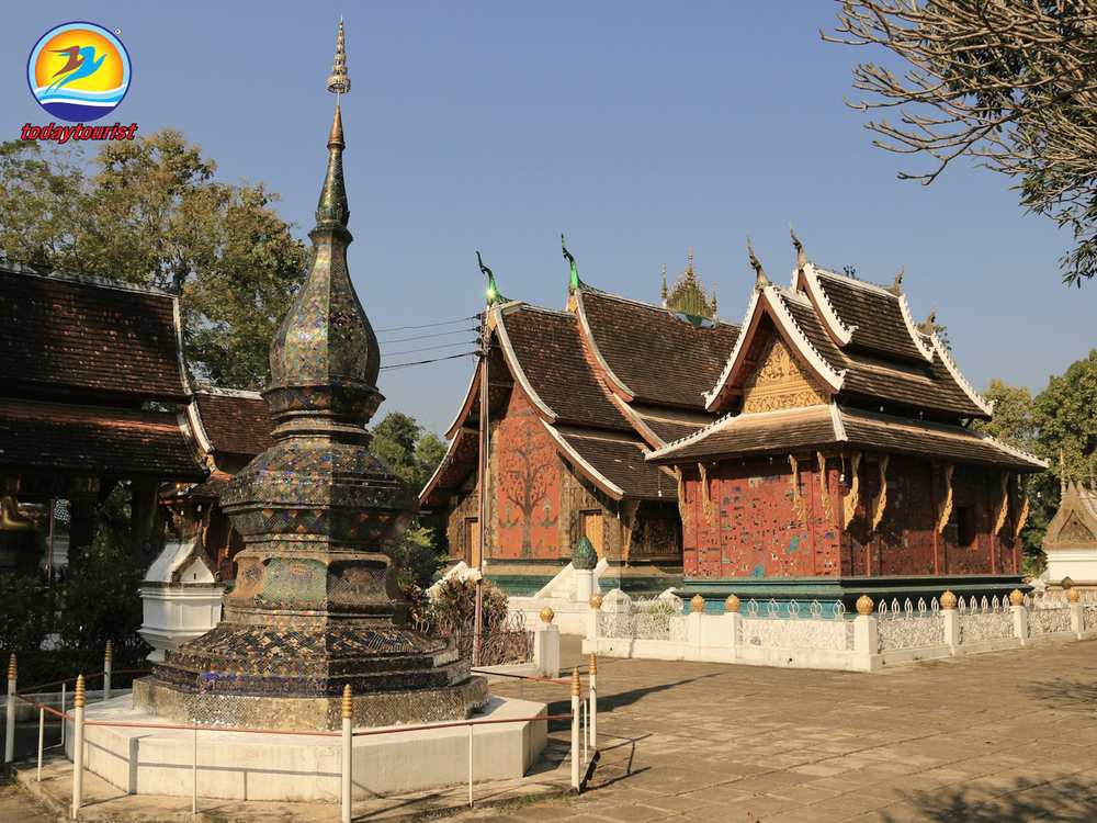Chùa Wat Xieng Thong tại Luang Prabang, Lào