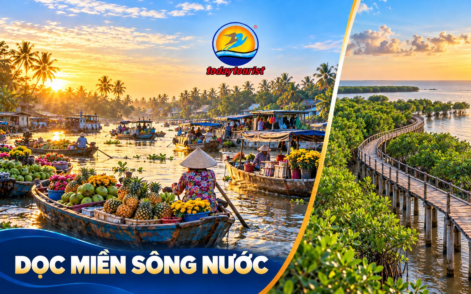 Tour Lục Tỉnh Miền Tây 3 Ngày 3 Đêm từ Đồng Nai – Đất Mũi Cà Mau, Bạc Liêu