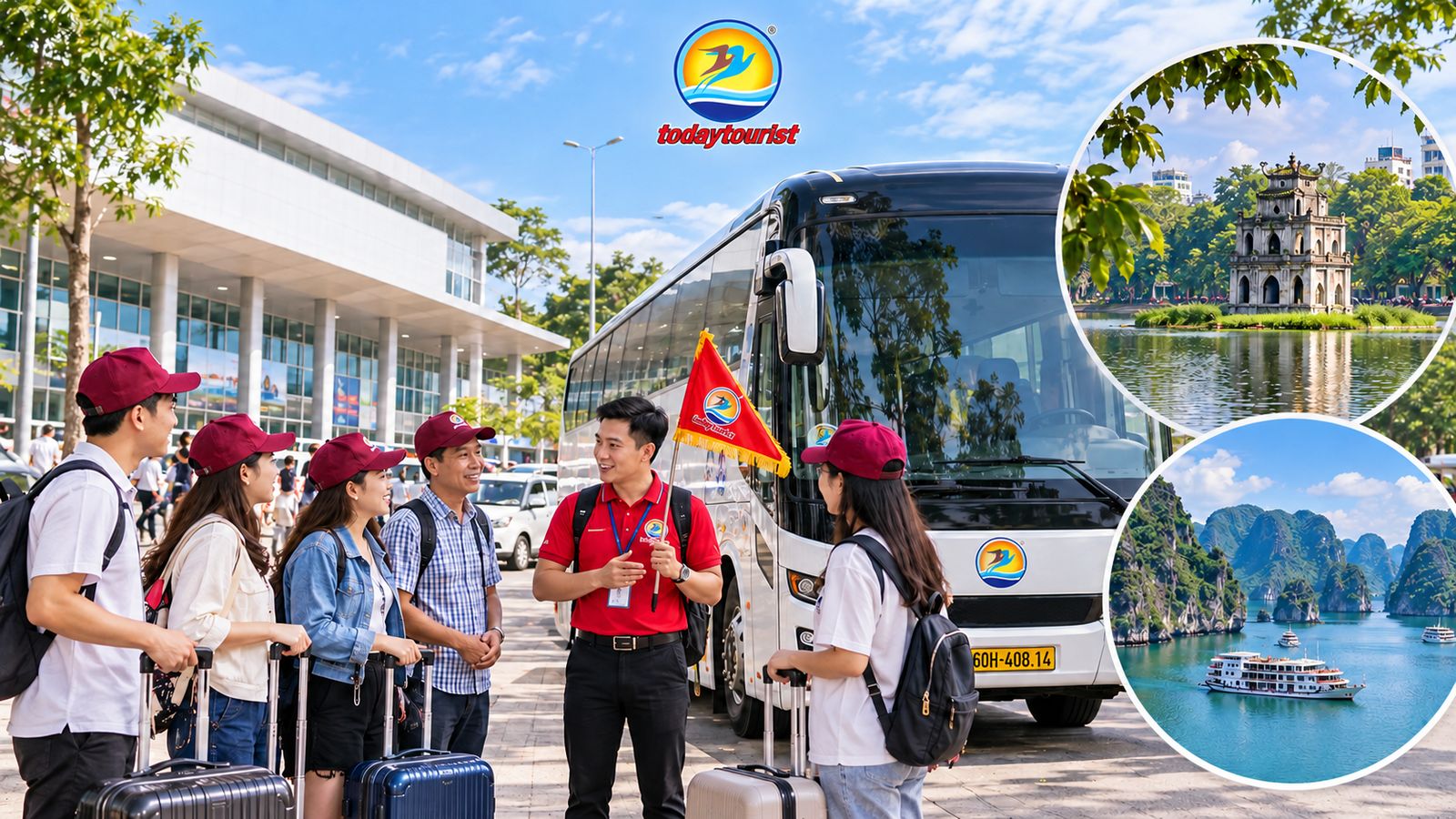 Tour miền Bắc từ Biên Hòa, Đồng Nai: chốt đưa đón và điểm tập trung