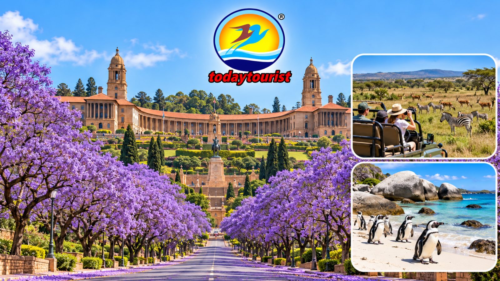 Tour Nam Phi 8 Ngày 7 Đêm – Johannesburg, Pretoria, Game Lodge và Cape Town