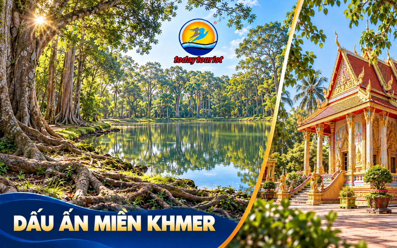 Tour Trà Vinh 1 Ngày từ Đồng Nai – Chùa Âng, Ao Bà Om, Cồn Chim
