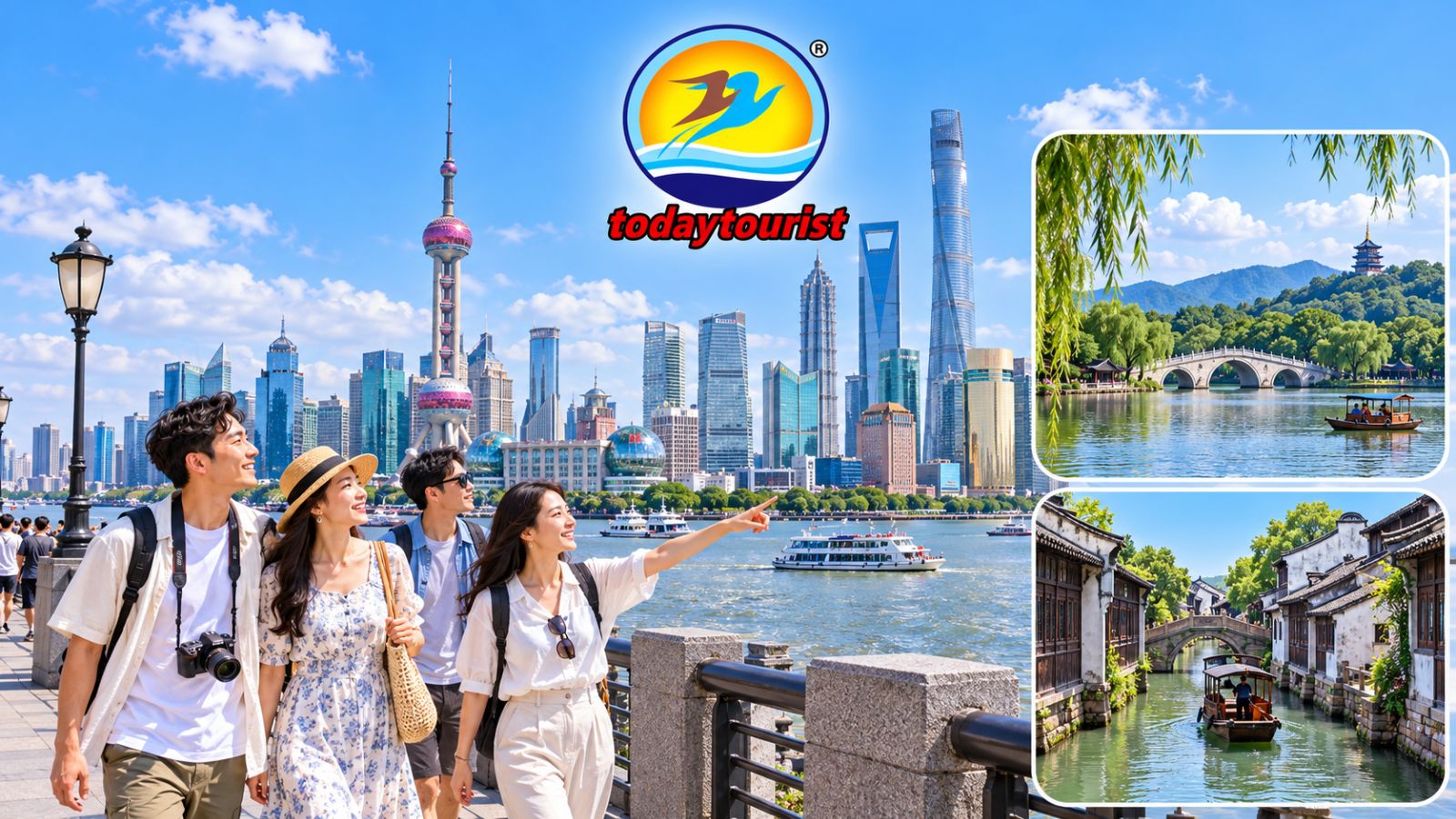 Tour Trung Quốc 6 Ngày 5 Đêm – Thượng Hải, Hàng Châu, Tây Ô Trấn và Tô Châu