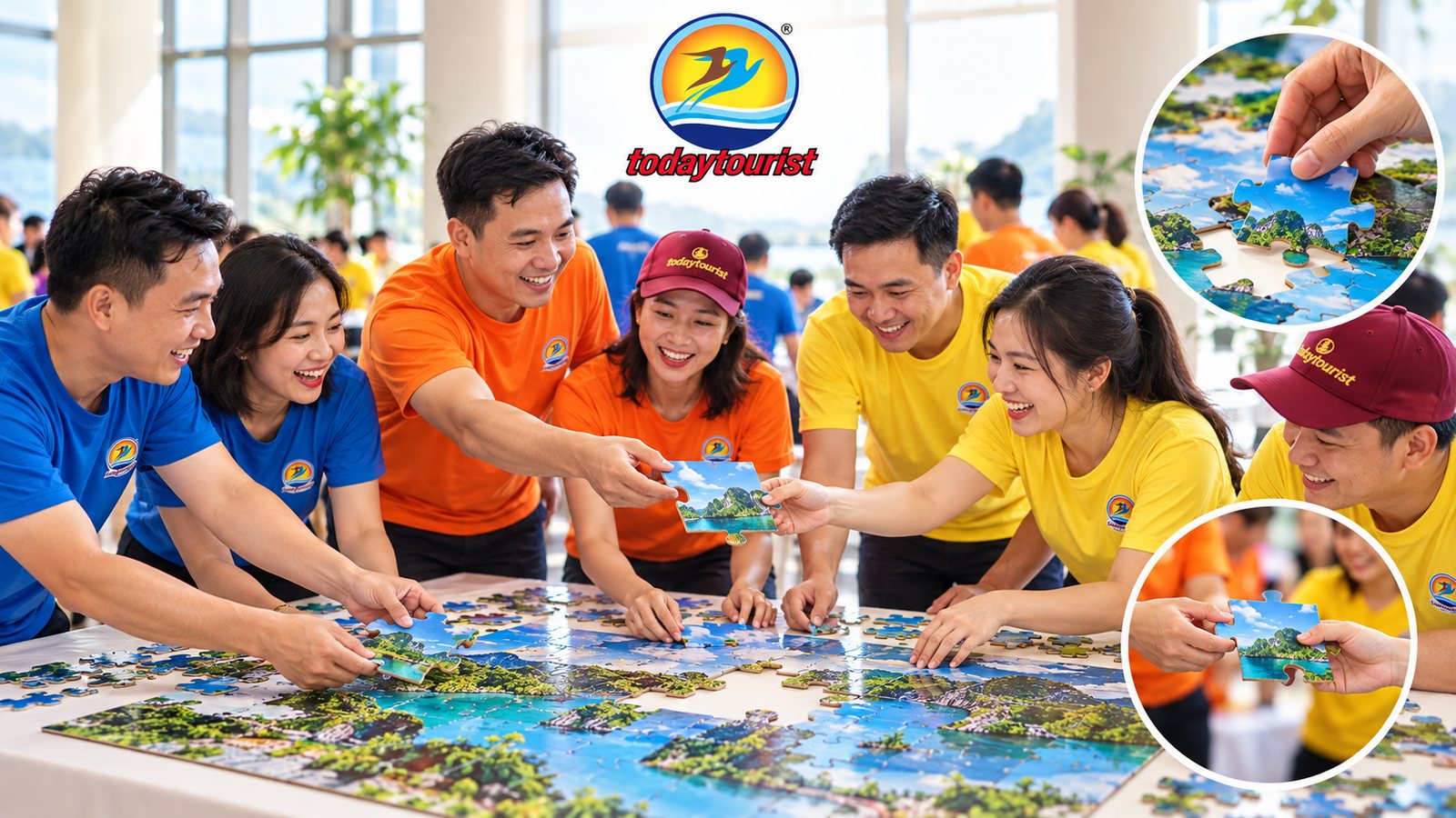 Mảnh ghép bí mật: trò chơi liên phòng ban cho team building doanh nghiệp